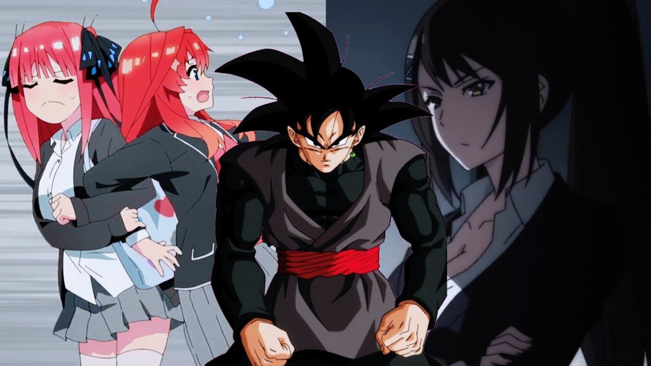 Goku Black en Gotoubun no hanayome (Capítulo 1) Castigo un dios de dos mundos