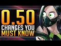 NEW PATCH 0.50 - Complete Rundown of Every Change That Matters - Valorant Guide