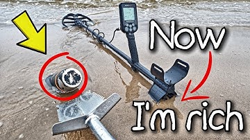 I took a metal detector, went to the beach and now I