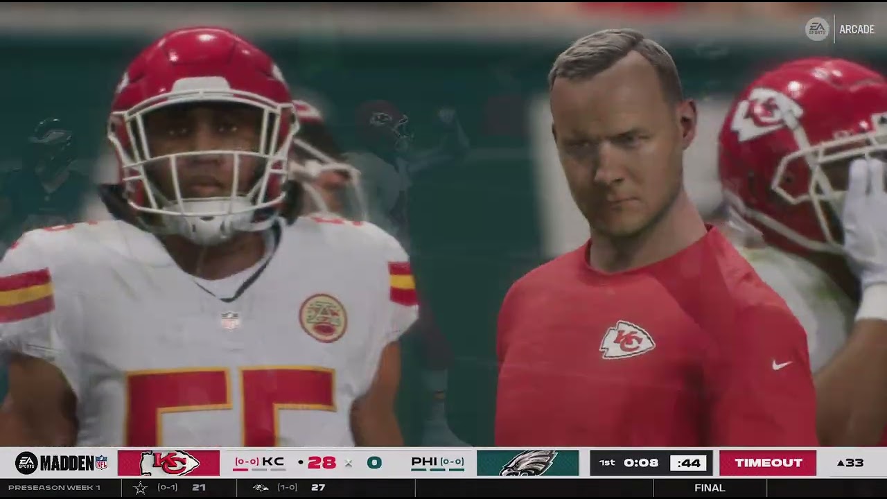 Philadelphia Eagles VS Kansas City Chiefs!!!!! / Preseason week 1