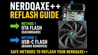 NerdQAxe++ reflash setups part 3