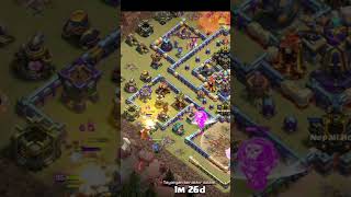 th 14 VS TH17 FIREBALL ROKETLOON ATTACK ‼️ #clashofclans #coc #war