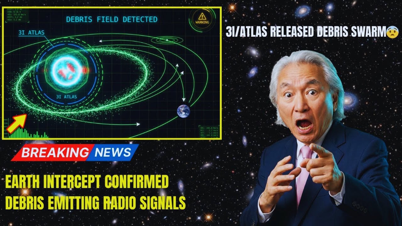 BREAKING : 3I/ATLAS Just SEEDED Earth Orbit With Micro-Debris — Impact Begins NOW | Michio Kaku
