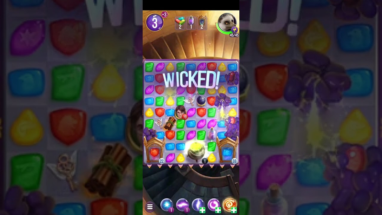 Harry Potter: Puzzles & Spells level 2671 no boosters