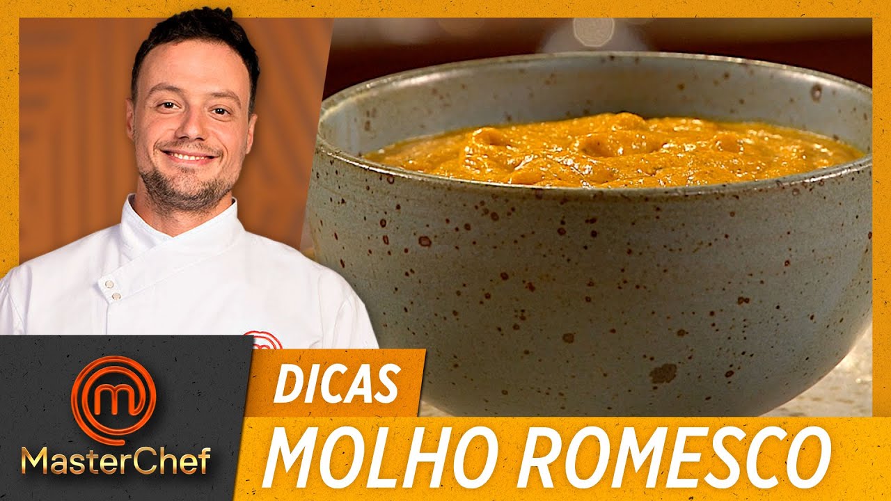 MOLHO ROMESCO com Willian Peters | DICAS MASTERCHEF | MasterChef Brasil