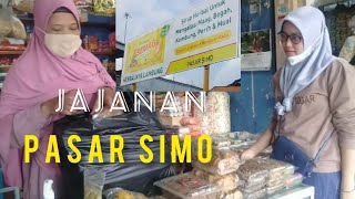 blusukan pasar SIMO||pasaran pahing,mborong Intip khas Solo.