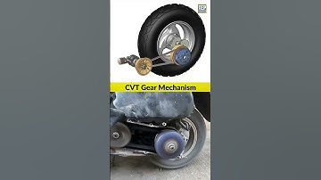 How CVT Transmission Works? 🔥 3d Animation #shorts