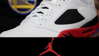 Air Jordan 5 Retro Low 'Fire Red'