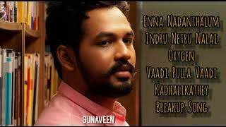 Hiphop adhi love failure songs || love feel song || GUNAVEEN || Naveenkumar Vengadachalam || 🎶🎧❤️