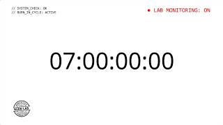 7 Hour Stopwatch White Screen | Cronómetro 7 Horas Pantalla Blanca