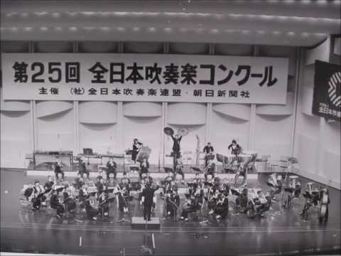 管弦楽のための映像「イベリア」（Debussy　"Ibéria"）　出雲市立第一中学校　1977年