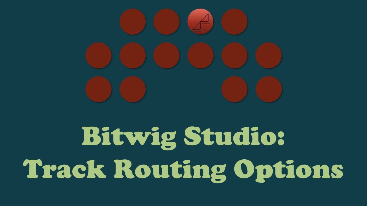 How To: Bitwig Studio Track Routing Options Tutorial - YouTube