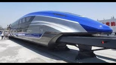 How maglev train work||magnetic levitation train (bullet train)||animation