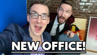 WE GOT A NEW OFFICE!