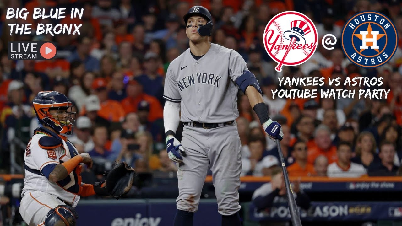 🔴 LIVE! New York Yankees Houston Astros Play-By-Play Commentary/Live Reactions