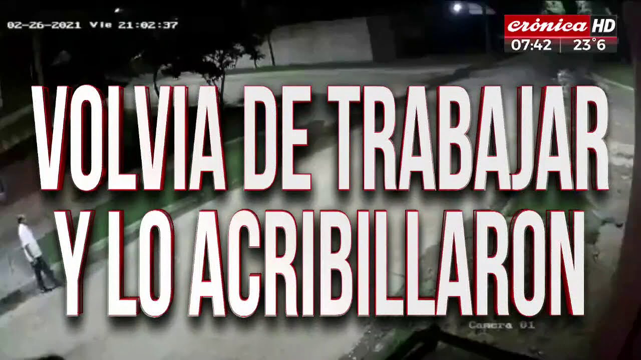 Jubilado volvía de trabajar y lo acribillaron