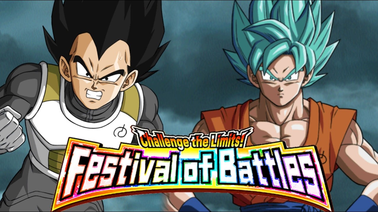 eza int ssb goku/vegeta VS FESTIVAL OF BATTLES! Dragon Ball Z Dokkan Battle