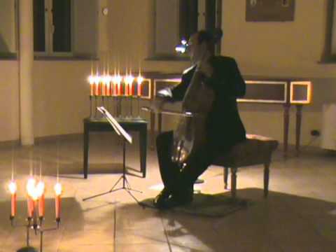 Giordano Antonelli plays JSBach BWV 1012-I Prelude