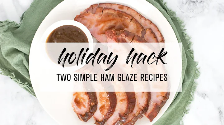 #HolidayHack: Two Simple Ham Glaze Recipes