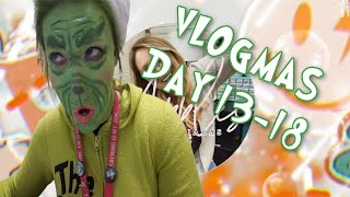 Vlogmas| Day 13-18 | The Last Week Of School
