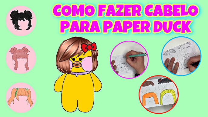 fazendo coisinhas para o meu paper duck 🤩😊