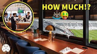 I Tried The Most EXPENSIVE Newcastle United Matchday Experience!