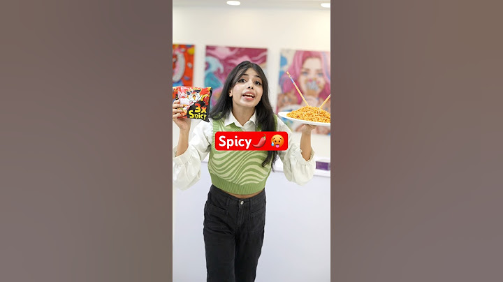 Villagers Try Korean Noodles first time!
