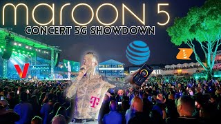 Adam Levine’s Abs are no Match for the Power of 5G at this Massive Concert