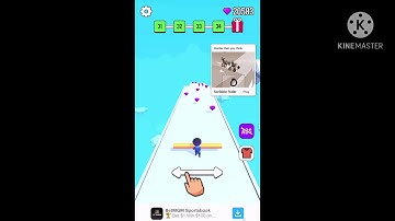 Roof Rails (by VOODOO) Gameplay Walkthrough level 35