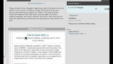 Commenting on a Journal Entry - UMass Amherst - CPE - Student Orientation