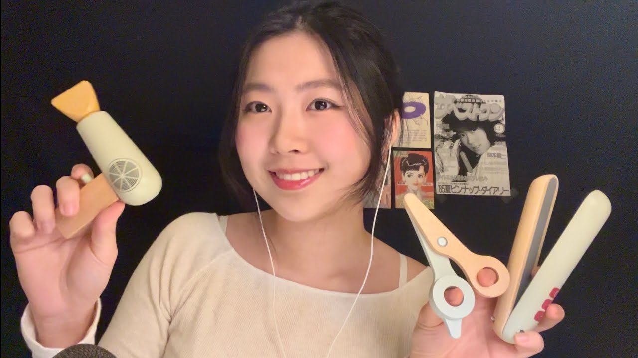 ASMR 숲속의 비밀 헤어샵 | 샴푸, 드라이기, 헤어컷, 면도까지