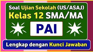 School Exam Practice Questions (US/ASAJ) PAI Grade 12 Independent Curriculum & Answer Key #2026 School Exam Practice Questions (US/ASAJ) PAI Grade 12 Independent Curriculum & Answer Key #2026