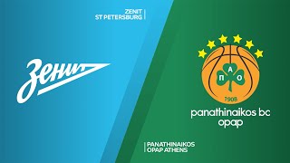 Zenit St Petersburg-Panathinaikos OPAP Athens Highlights | Turkish Airlines EuroLeague RS Round 6