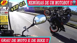 MEMÓRIAS DE UM MOTOBOY POÇOS DE CALDAS GRAU DE MOTO GRAU DE BIKE EMPINANDO BICICLETA EMPINANDO MOTO