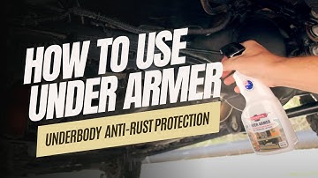 Easy underbody protection for your 4WD from rust & corrosion.