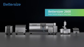 Bettersizer 2600 - Particle Size Analyzer (Wet and Dry) from Bettersize Instruments Ltd.