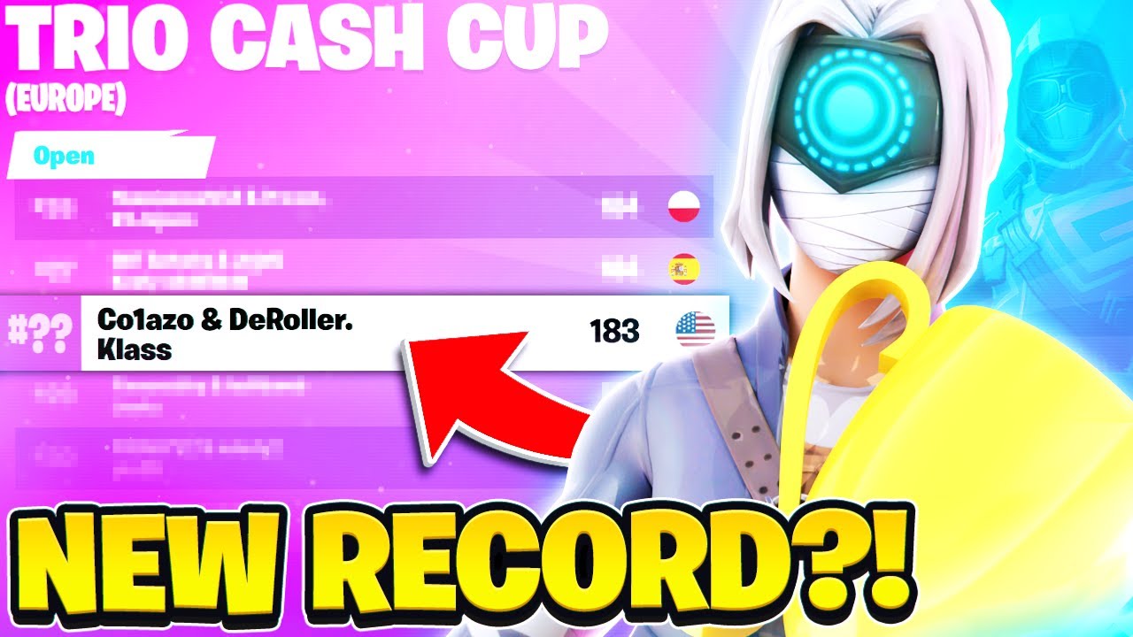 We BROKE The CASH CUP Win Record?! 😈 (Fortnite EU Cash Cup Highlights)