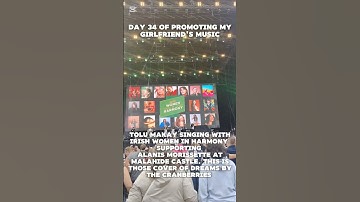 Thumbnail of Tolu Makay singing  Dreams by the Cranberries with Irish Women in Harmony at Malahide Castle