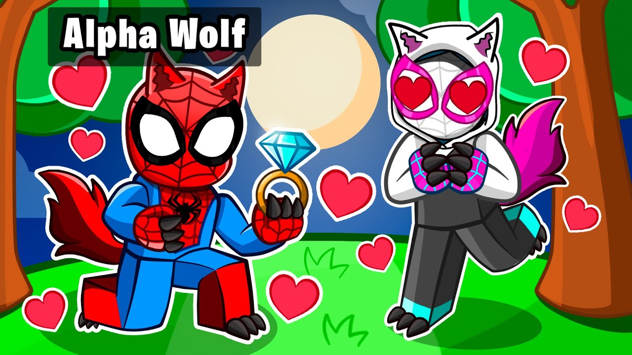 The Alpha Wolf PROPOSES in Roblox Snapchat!