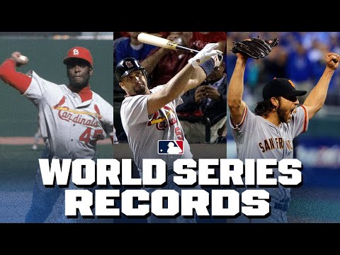 Craziest World Series records! (Will these be broken? Gibson's 17 Ks, Pujols' 14 total bases, MORE!)