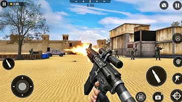 Gun Strike FPS Shooting Game - Banduk Wala Goli Wala Game - Android GamePlay