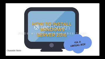 How to Install Windows Server 2016 with a VirtualBox