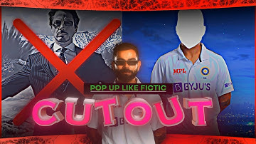 Exact Fictic Like "POP UP CUTOUT TRANSITION" In Alight Motion 🔥 (+preset) 