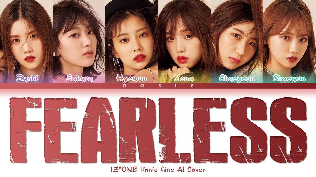 [AI COVER] HOW WOULD IZ*ONE UNNIE LINE SING 