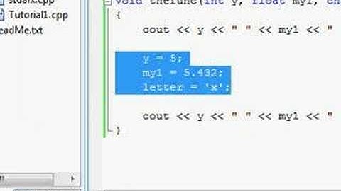 C++ Tutorial (28) - Absolute n00b spoonfeed