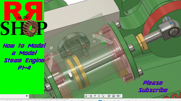 P1-4 How to Model the Base of a Model Steam Engine From the Ground UP