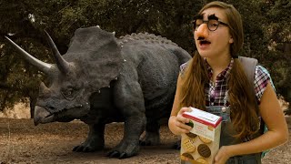Dinosaur Cookie&#39;s! @TRexRanch Moonbug Kids Explore With Me | Dinosaur Videos for Kids