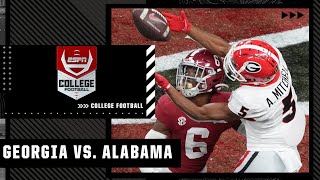 CFP National Championship: Georgia Bulldogs vs. Alabama Crimson Tide