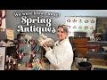 STUNNING Spring Antique Decor at this Folk Art Antiques Show (shop with us) &amp; STYLE MY FINDS WITH ME
