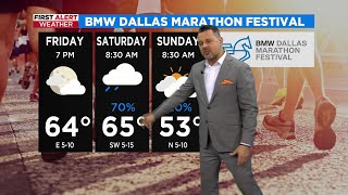 BMW Dallas Marathon forecast: Cool temps and lower rain chances Sunday